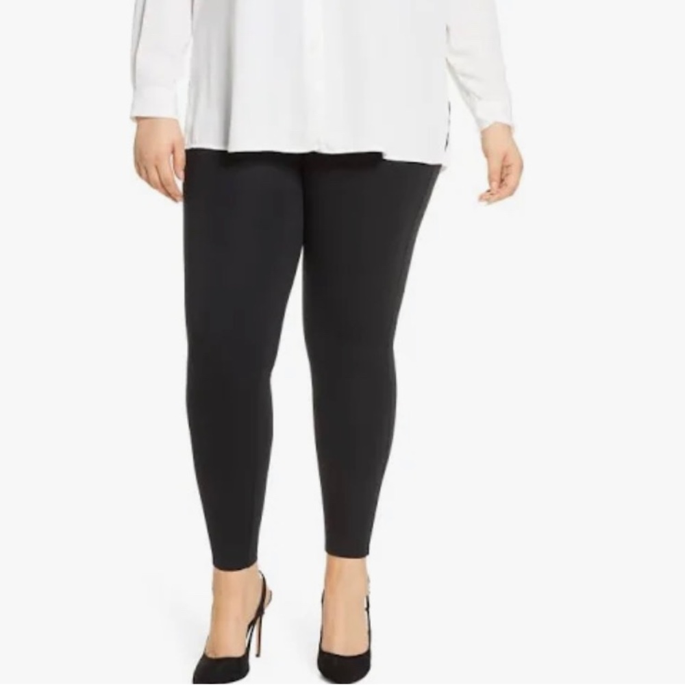 Spanx Ponte high-rise stretch-woven leggings